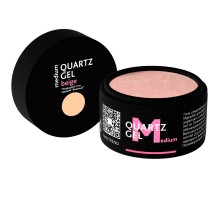 Гель Quartz Medium - Beige brilliant