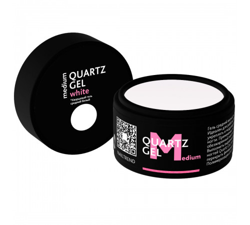 Гель Quartz Medium - White