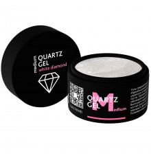 Гель Quartz Medium - White diamond