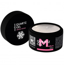 Гель Quartz Medium - White snow 30мл